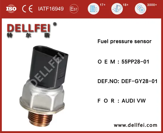 New fuel pressure sensor 55PP28-01 for AUDI,VW