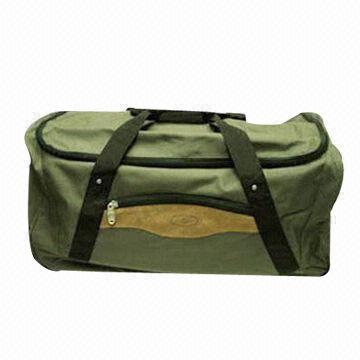 Seyahat spor çantası, uygun sarı ve yeşil, özelleştirilmiş tasarımları kabul edilir