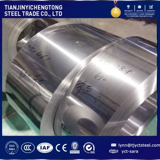 High Quality DIN 309S No. 1 Stainles Steel Coil