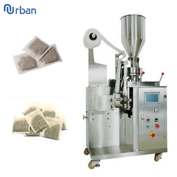 Nylon Filter Paper Tea Packing Machine with Tag and Thread Label Weighing