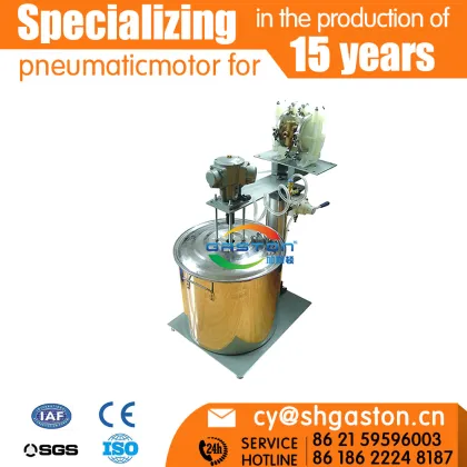 Portable Air Pneumatic Mixer Machine