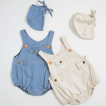 Infant Clothing Baby Romper Boys Unisex Kids Girls Overalls Newborn Clothing Denim Baby Boys Romper Loose Toddler Jumpsuit