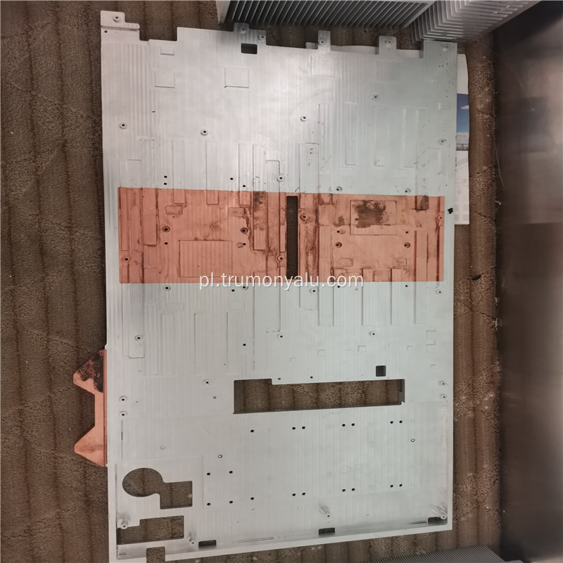 Wytłaczany aluminiowy radiator łopatki przemysłowej