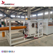 Línea de fabricación de PVC UPVC Máquina extrusora de tubos de plástico