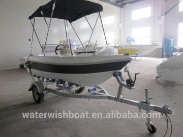 waterwish QD 12 OPEN fiberglass sea boat