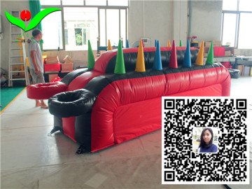 Adult and kids sport inflatable interactive air juggler sport game on sale