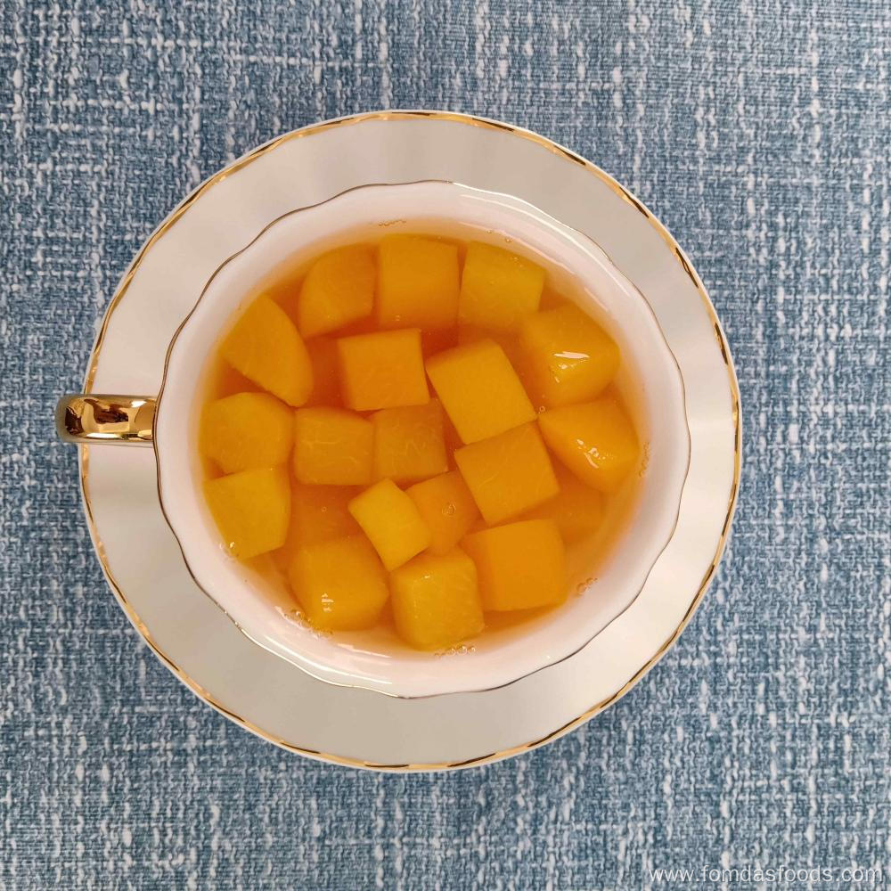 8oz Canned Fruit Yellow Peaches in Syrup