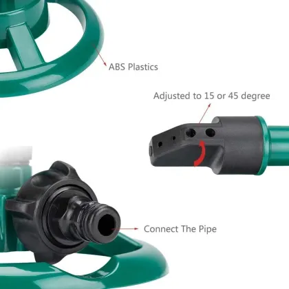 360 Degree Rotating Water-Saving Vegetable Irrigation Sprinkler