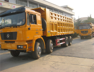 Camión volquete Shacman 8X4 420HP en Japón con motor Weichai Camión volquete Shacman