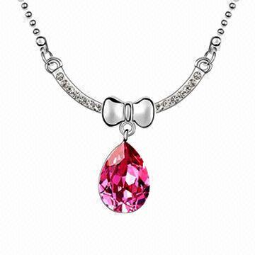 Italian jewelry, made of crystal and alloy, OEM orders are accepted