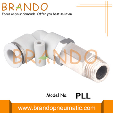 Extended Male 90 Degree Elbow Pneumatic Hose Fitting