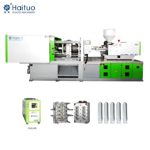 Máquina de moldagem por injeção de pré-forma de PET Ningbo HTF-300/PET