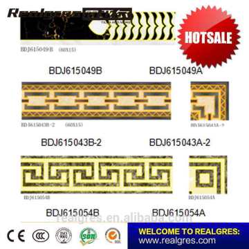 Newest special design 150x600mm decorative tile borders