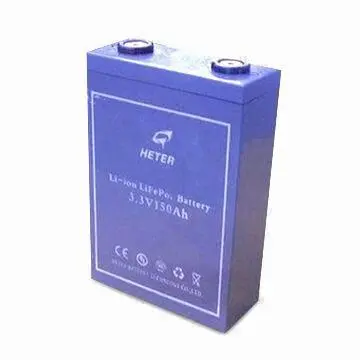 3.3V/150Ah LiFePO4 Battery Packs for Golf Carts, with 150A Maximum Discharge Current