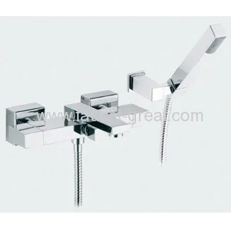 Double Handles Bathtub Faucets 