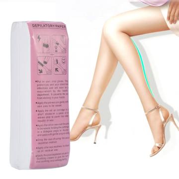 Depilation Strips 100Sheets/Bag Leg Arm Armpit Hair Removal Depilatory Nonwoven Epilator Waxing Strip Paper