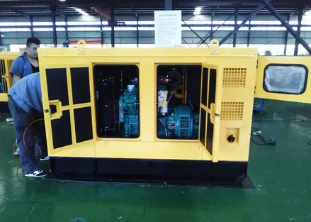 30KW Silent Diesel Generator Set with Cummins Engine