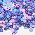 Cute 5mm Polymer Clay Round Shape Slices for DIY Nail Art Decor Children Phone Case Handmade Decoration