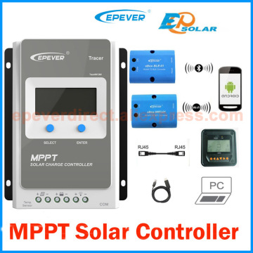 EPEVER solar charger controller EPSolar MPPT 10A 20A 30A 40A Tracer1210AN 2210AN 3210AN 4210AN 12V 24V auto charger regulator