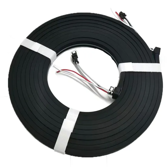 DC12V/24V Black Silicone Neon Strip Light IP67 Waterproof LED Strip 3000K-6000K Monochrome/RBG