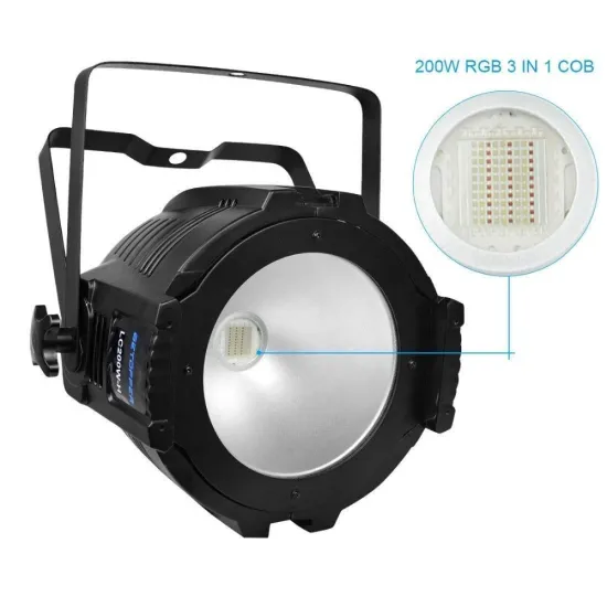 Big dipper LED par 200W COB RGB 3in1 LED Par light led spotlight dj light LC200W-H