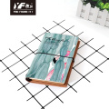 Custom Flamingo Style PU -Cover -Notizbuch mit elastischen Riemen kleines Ledertagebuch