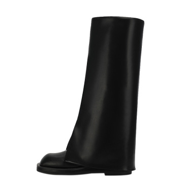 2021 high tube trouser round toes fashion boots