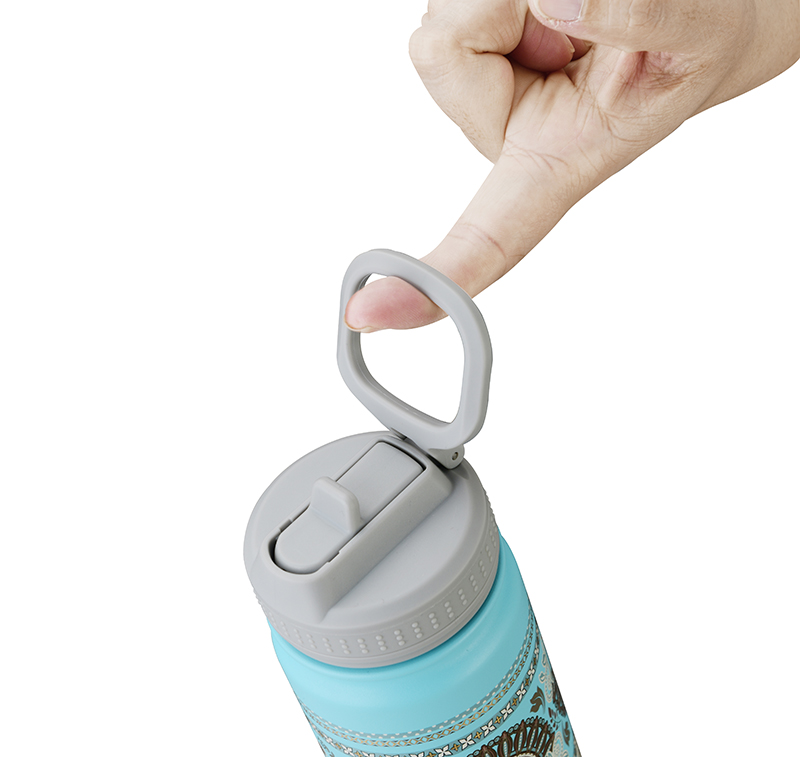 wide mouth sport bottle with handle