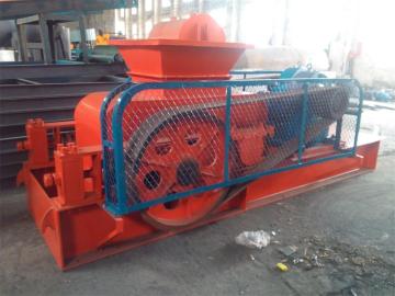 Smooth Toothed Gold Mining Double Roller Crusher