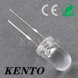 5mm Round Water Clear Lens Blue Ultra Brightness Led Diode