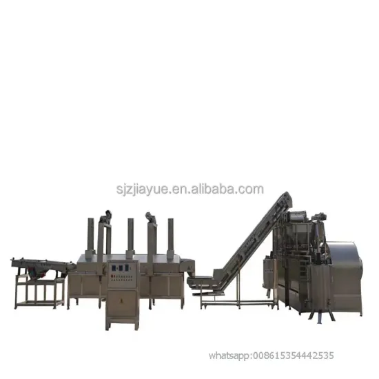 New Continuous Fried Extruded Snack and Seafood Machine Belt Fryer for Shrimp Chips and Flour Products