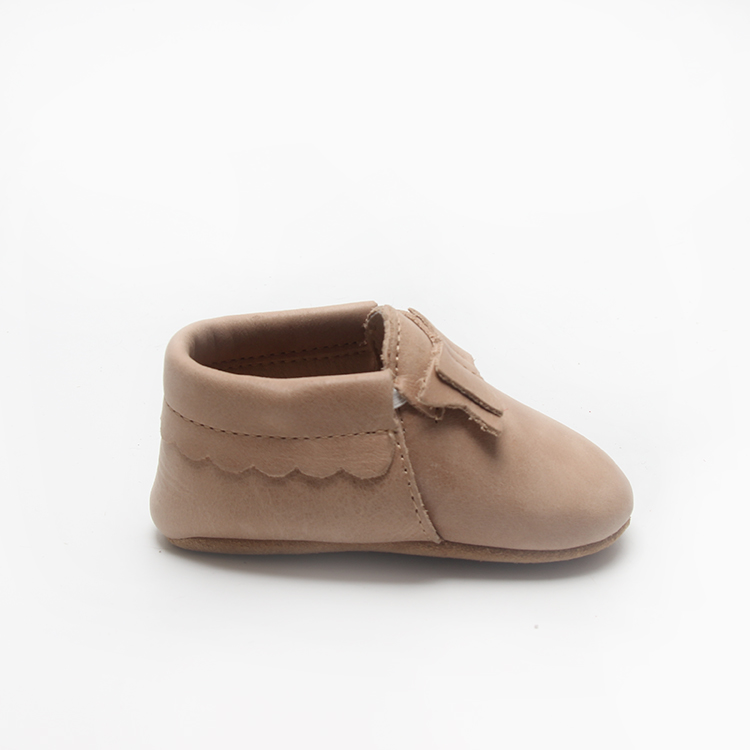 Baby Girls Bow Moccasins Jpg