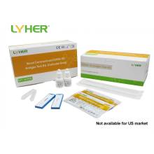 Meter Coronavirus Antigen Test Kit de oro coloidal.