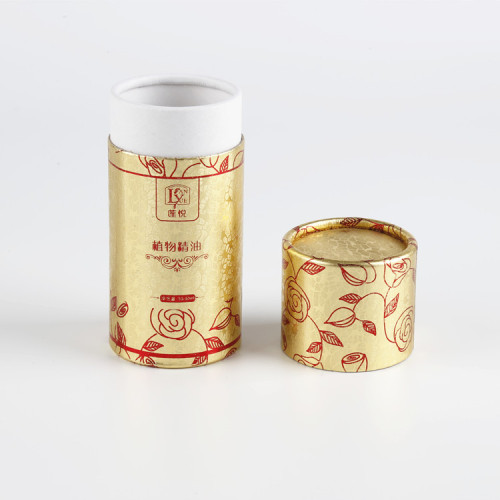 Custom Luxury Perfume Cylinder Packaging Box