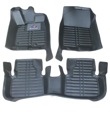 SENGAR Brand Right Hand Drive Car Foot Mats, RHD 5 Door PVC Leather Car Mats