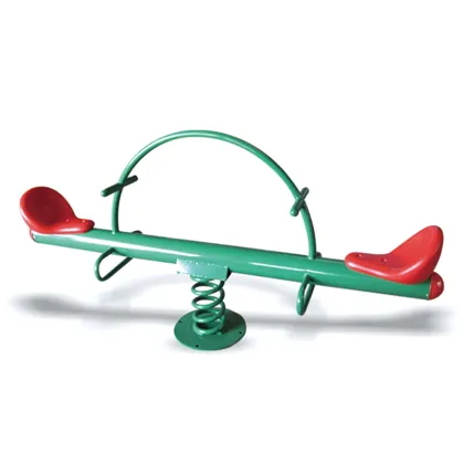 Children's Metal Spring Seesaw for Outdoor Play