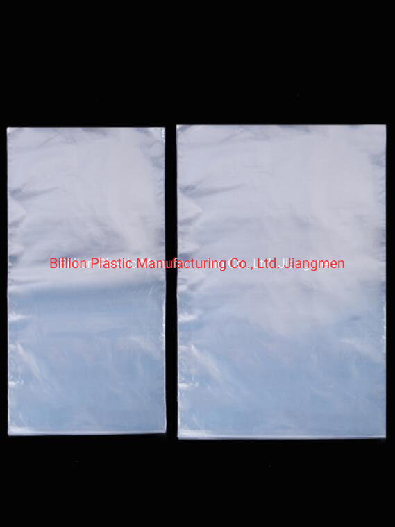 LDPE Transparent Side Seal Flat Bag for Food Packaging