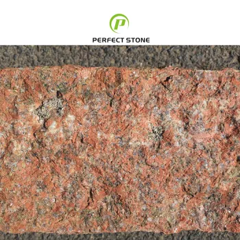 Red Outdoor Granite Flamed Pavers