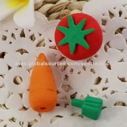 Food eraser, customized shapes, logos and sizes, school eraser stationeryNew