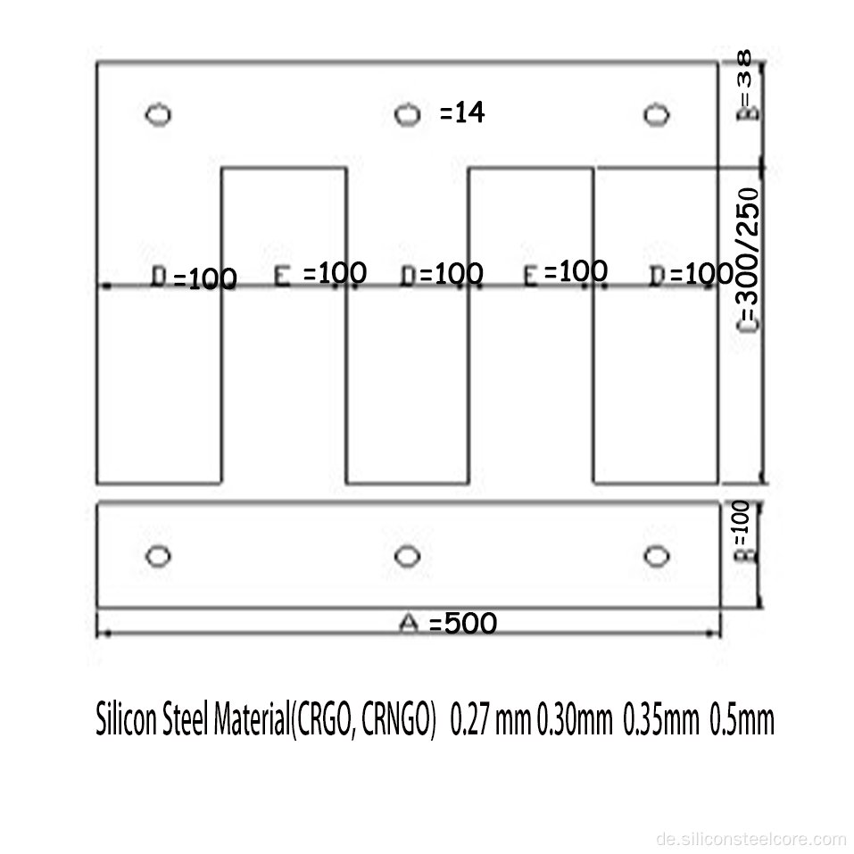 Laminas Trisicas, S/M, EI100-500, EI100-500 USO: 19 Plaquitas x Kilo Laminas Trisicas Partes de Transformador