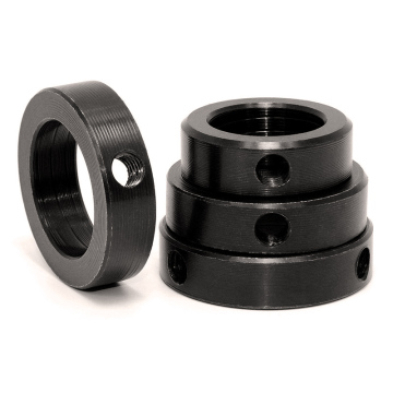Steel and Aluminum Quick Clamping Shaft Collars with 40mm Bore: Two-Piece Solutions for Shaft Collar Needs