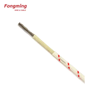 350Deg.C Pure Nickel High Temperature Fiberglass Cable Wire