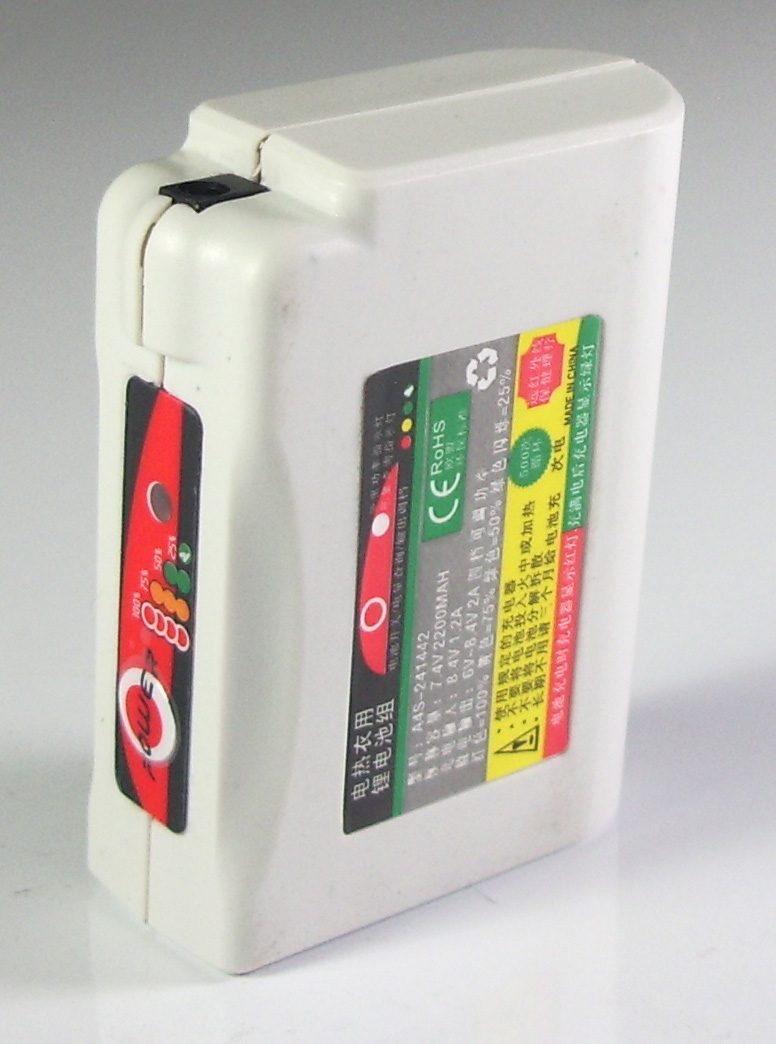 Bateria morna aquecida elétrica 7.4V 3400mAh dos revestimentos (AC214)