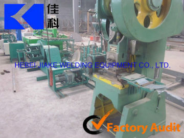 Reinforced Concertina Razor Barbed Tapes Wires Making Machines China Supplier