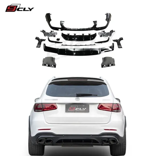 CLY X253 Diffuser for Benz GLC Class X253 SUV Facelift GLC63 AMG