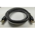 Hoge snelheid Cat8 Ethernet Lan netwerk nylon kabel