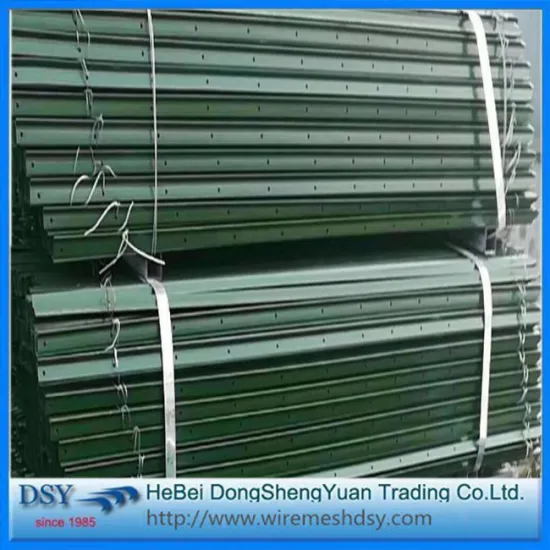 Painting 6ft Metal T Post For Farm Fence