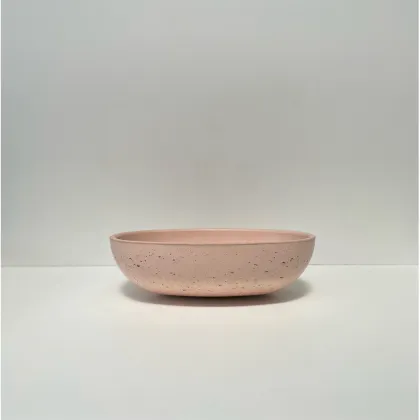 Sleek Minimalist Concrete Skal Basin
