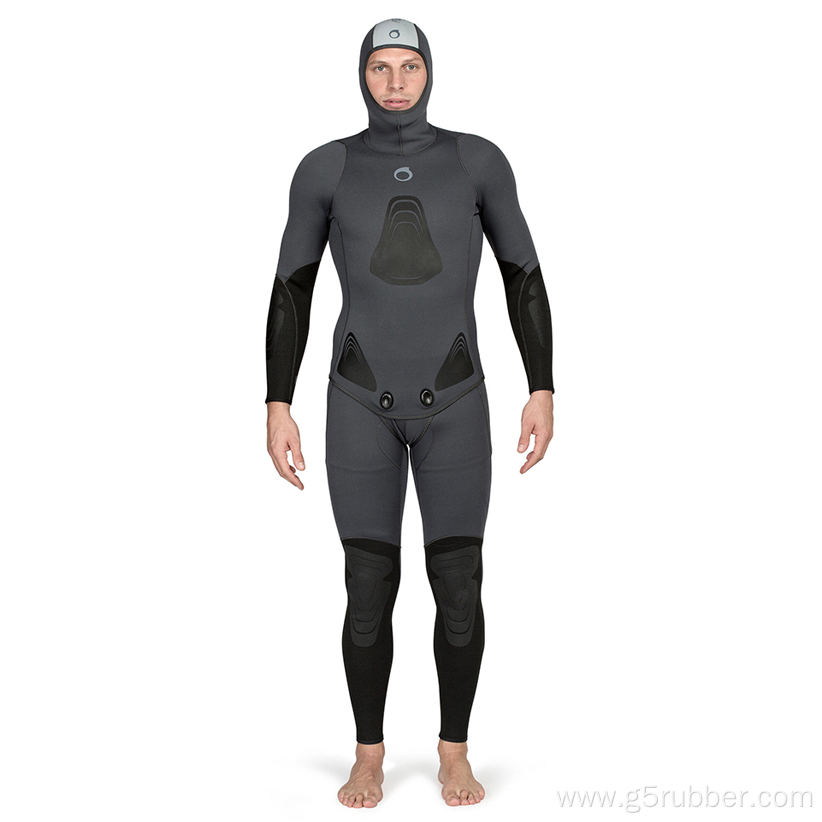 Lycra Two-Piece solid color free Diving hunting wetsuits