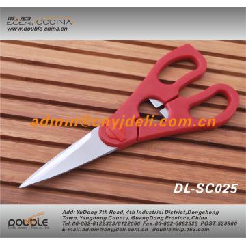 Plastic Household Kitchen Scissors With Can Opener DL-SC025